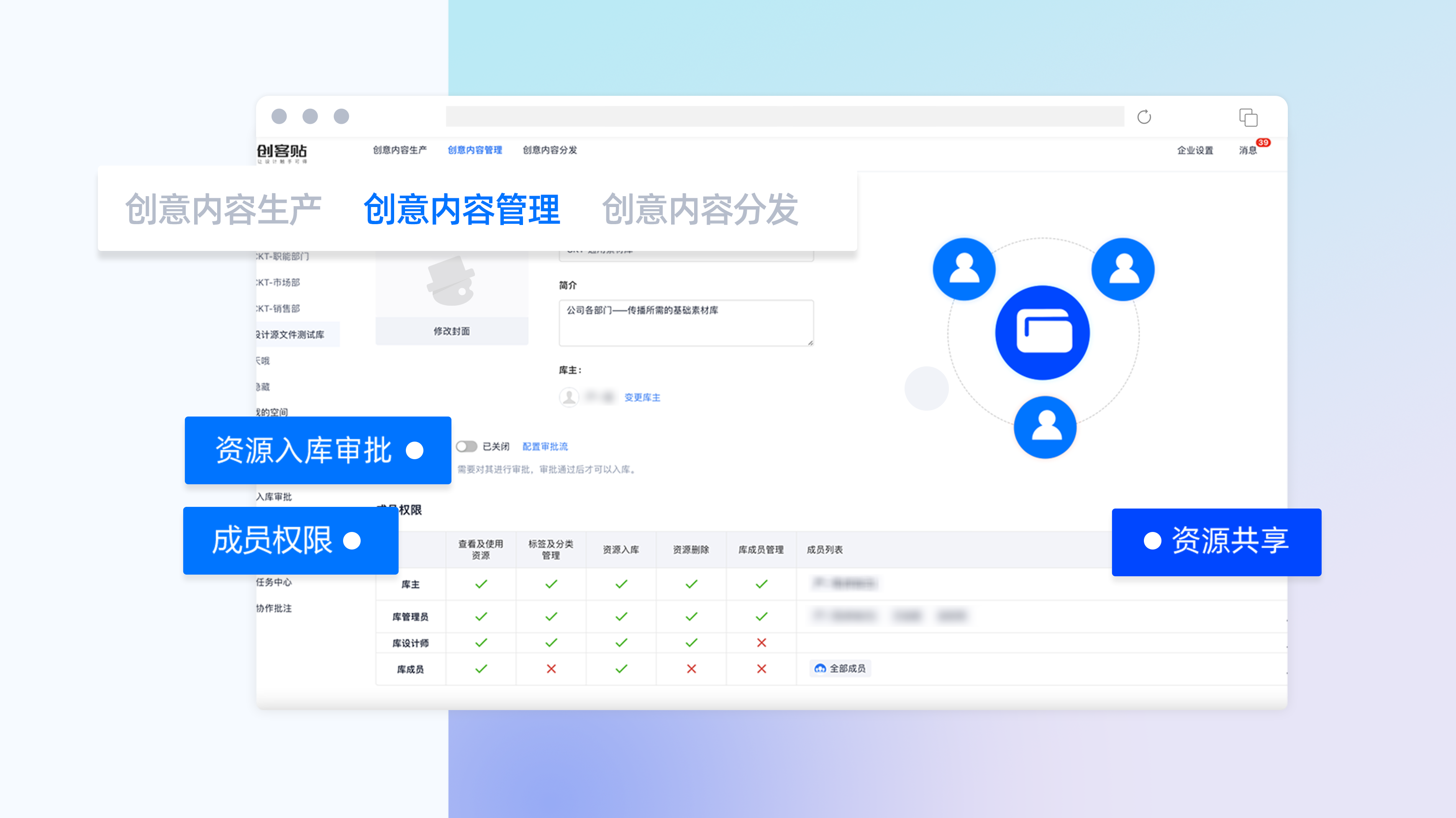 素材團(tuán)隊(duì)共享